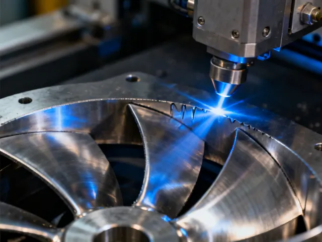 Precision aerospace component laser processing by Lumentum systems
